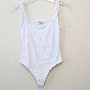 Aritzia Babaton White Bodysuit s